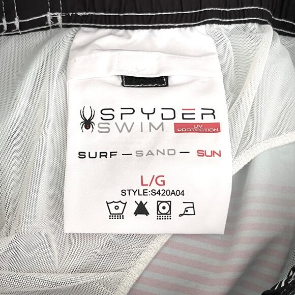 NWT Spyder UV Protection Lined Swim Shorts - Picture 6 of 9